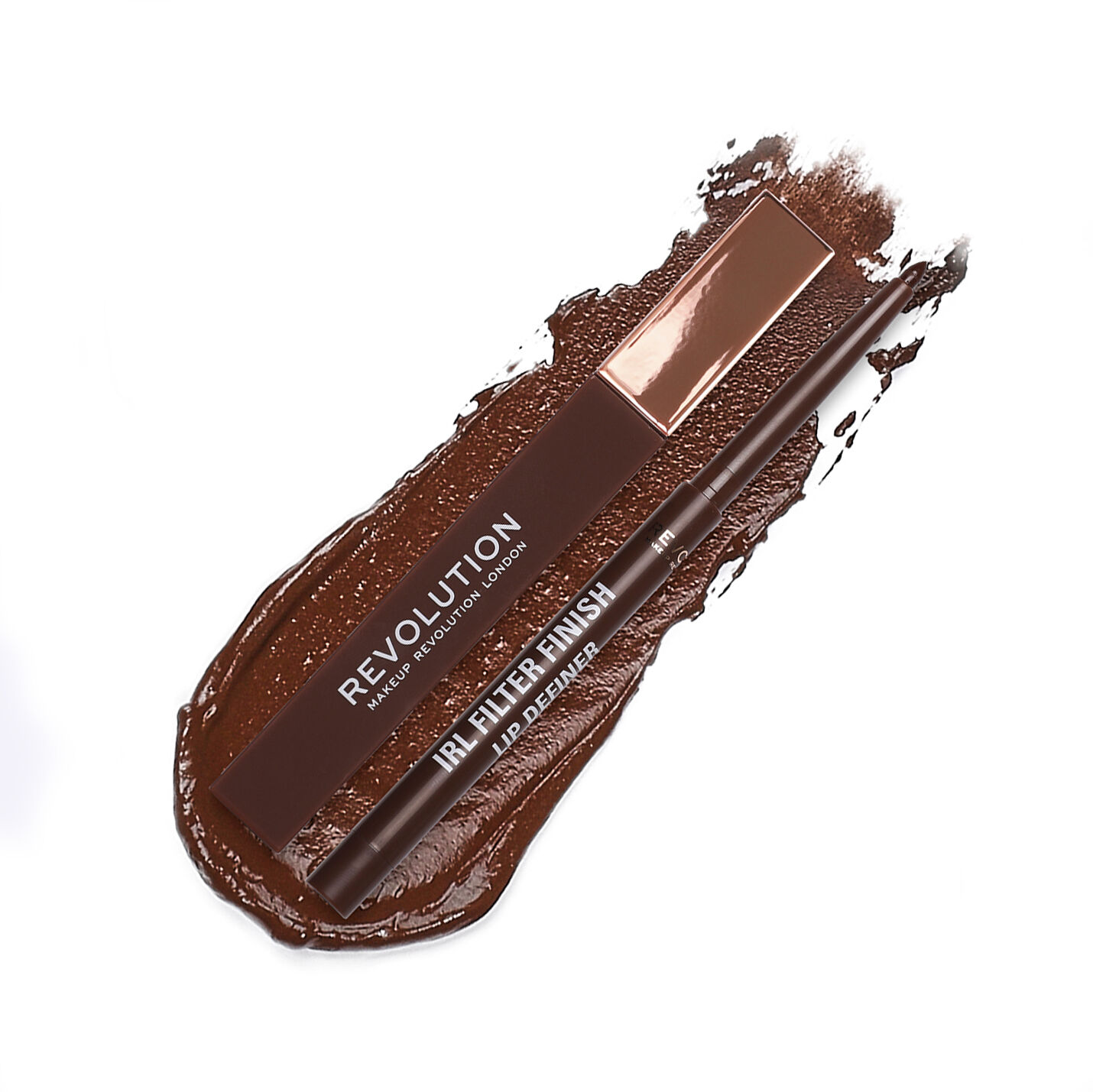 Makeup Revolution IRL Filter Finish Lip Definer Americano Brown